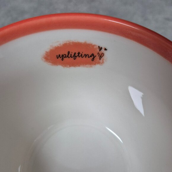 2006 Starbucks Uplifting Footed Coffee Tea Mug Cup - Picture 6 of 8